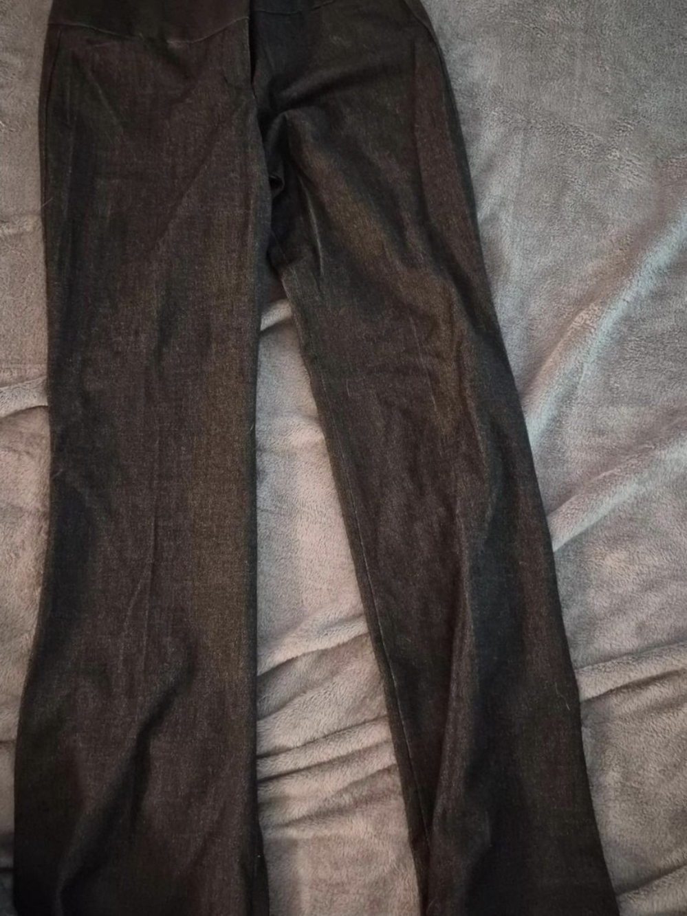 Express Women's Black Dress Pants - Slim Straight